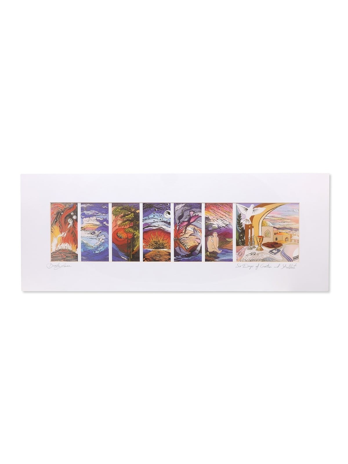 Six Days of Creation - Bracha Lavee Print